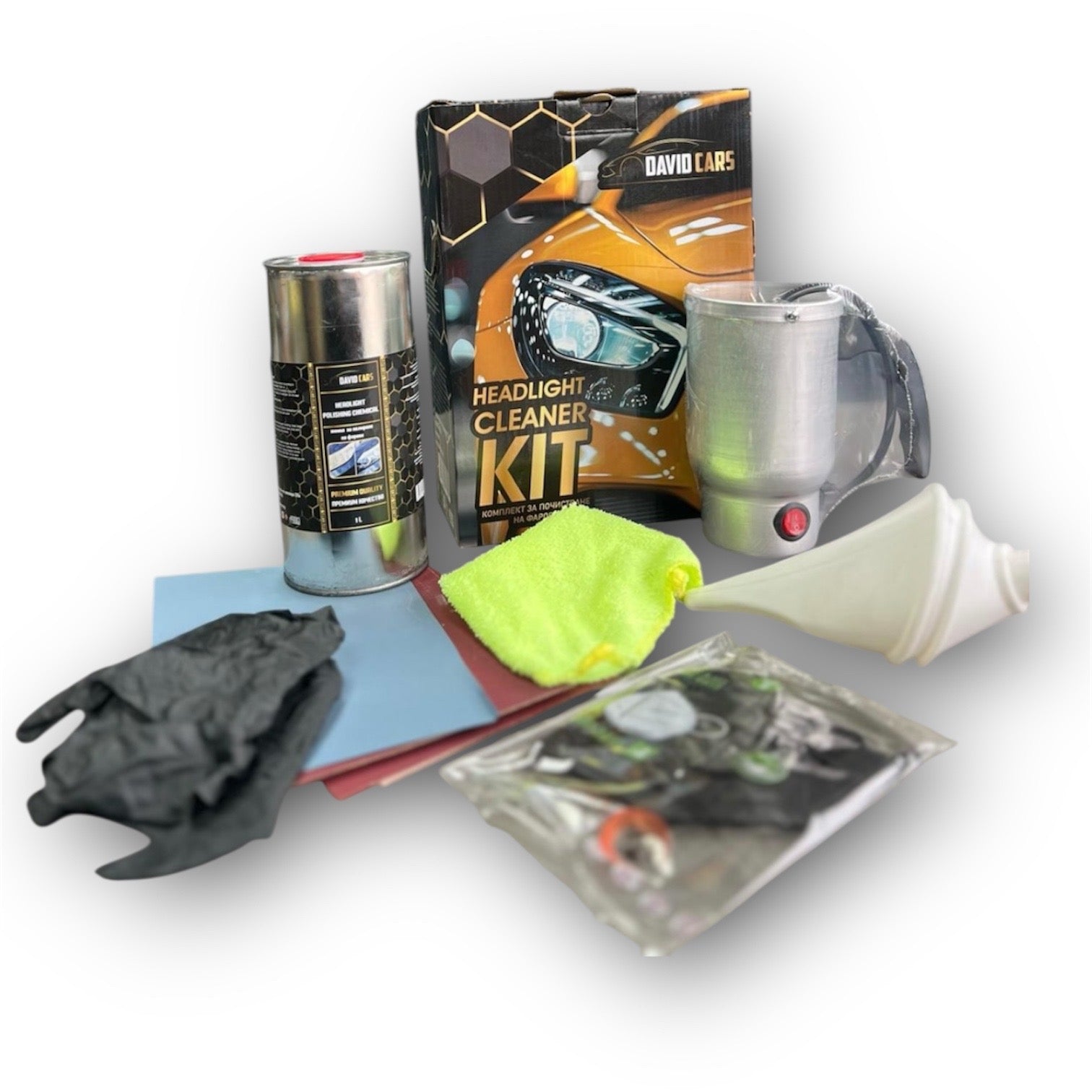 Комплект за полиране на фарове