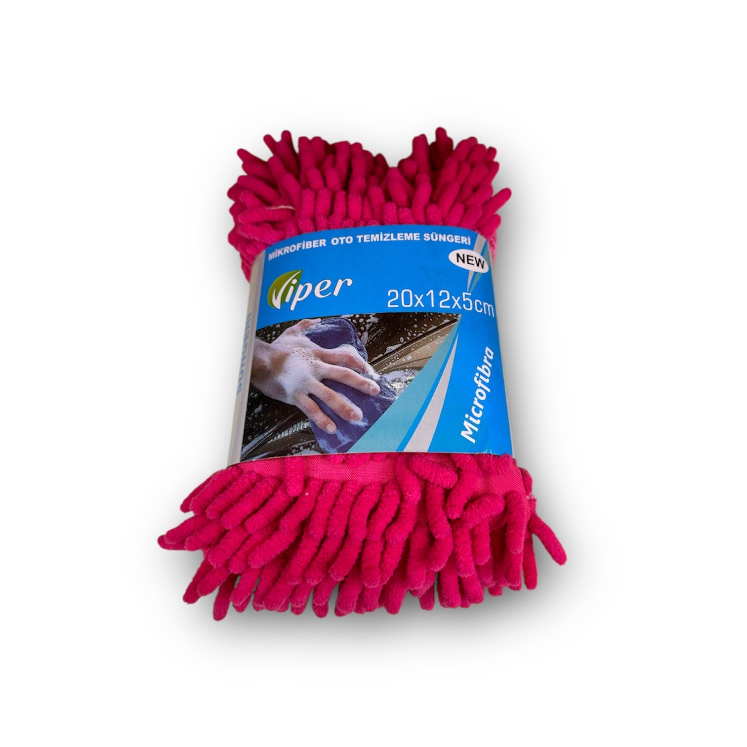 Микрофибърна гъба за миене на автомобил